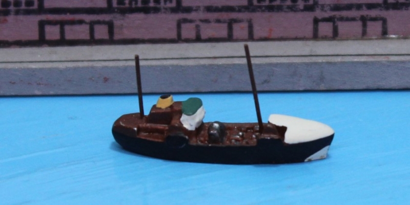 Sea going fishery vessel (2 p.) GER 1970 Günther Schittek GS 61